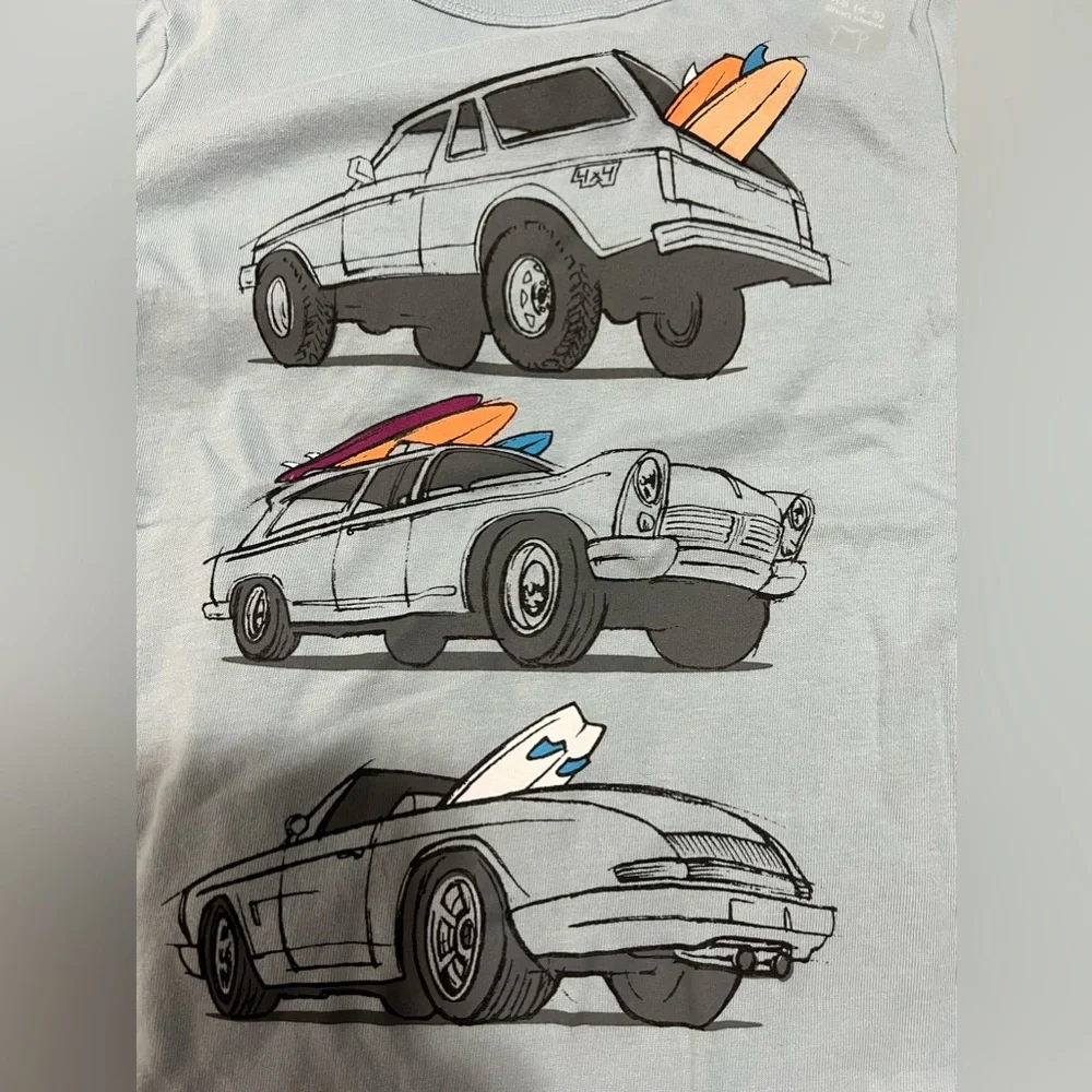 Gap kids surf graphic tee NWT